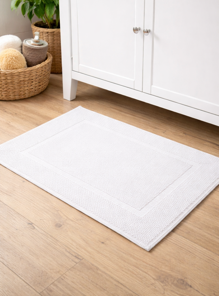 Alfombra de Baño Lofty en Algodón – Suave, Absorbente y Antideslizante
