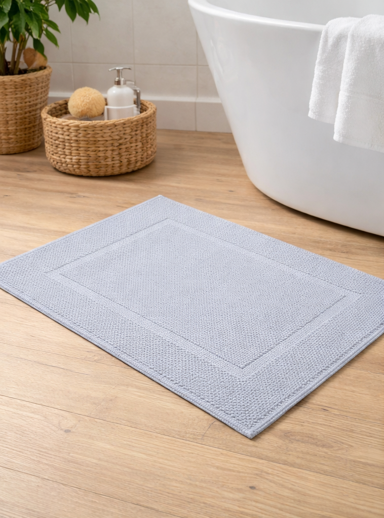 Alfombra de Baño Lofty en Algodón – Suave, Absorbente y Antideslizante