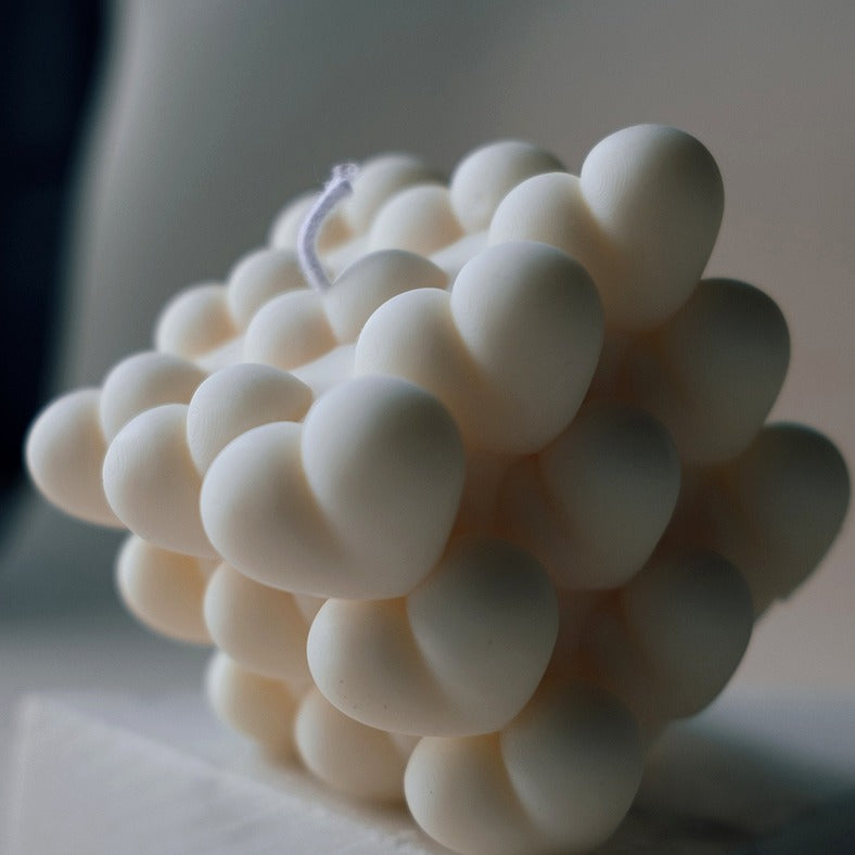 BUBBLE LOVE – Vela de Soja Aromática Decorativa