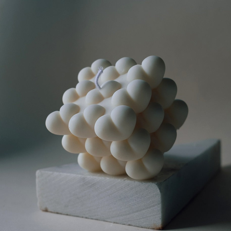 BUBBLE LOVE – Vela de Soja Aromática Decorativa