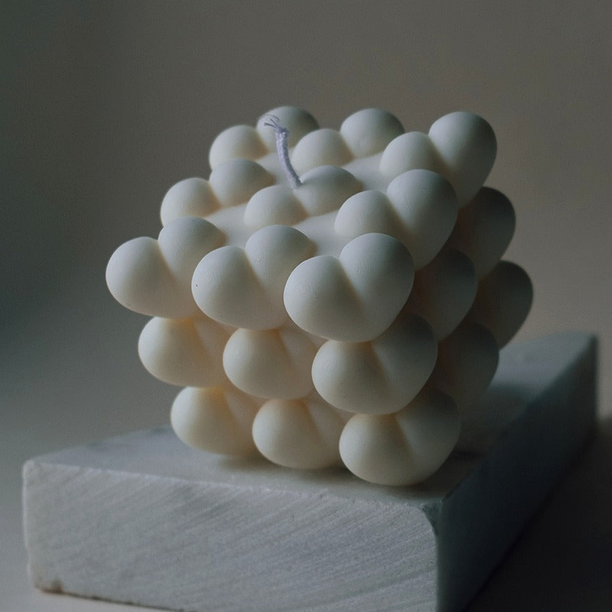 BUBBLE LOVE – Vela de Soja Aromática Decorativa
