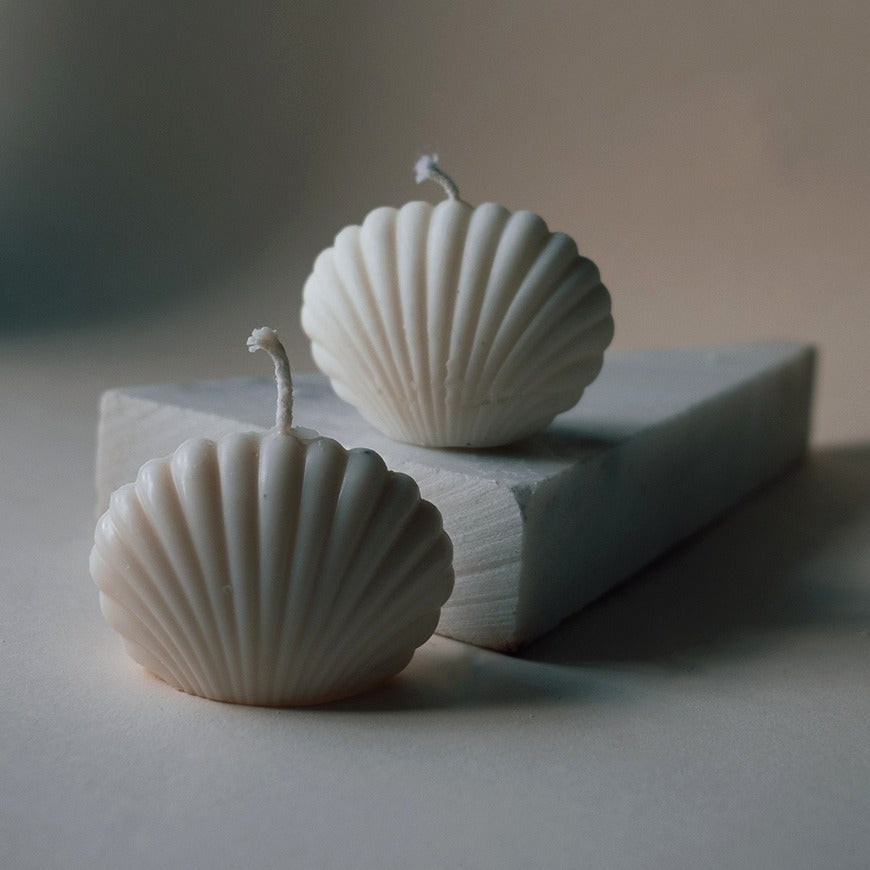 CONCHA– Vela de Soja Aromática Decorativa